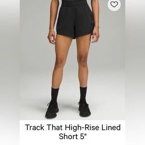 Lululemon Track That High-Rise Short 5”